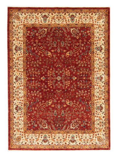Afghansk teppe 149x207cm - Orientalsk teppe - rød