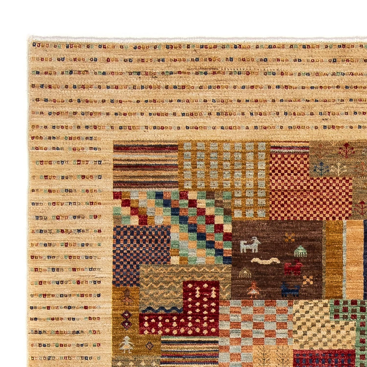 Loribaft Teppe 170x238cm - Perserteppich Wollteppich