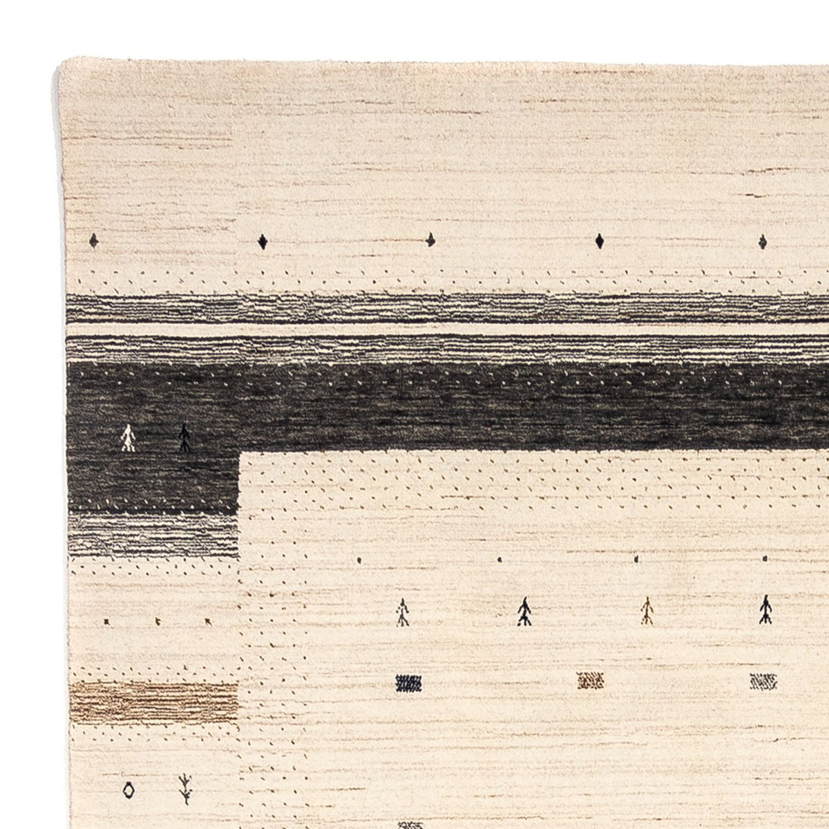 Loribaft Teppe 201x304cm - Ullteppe