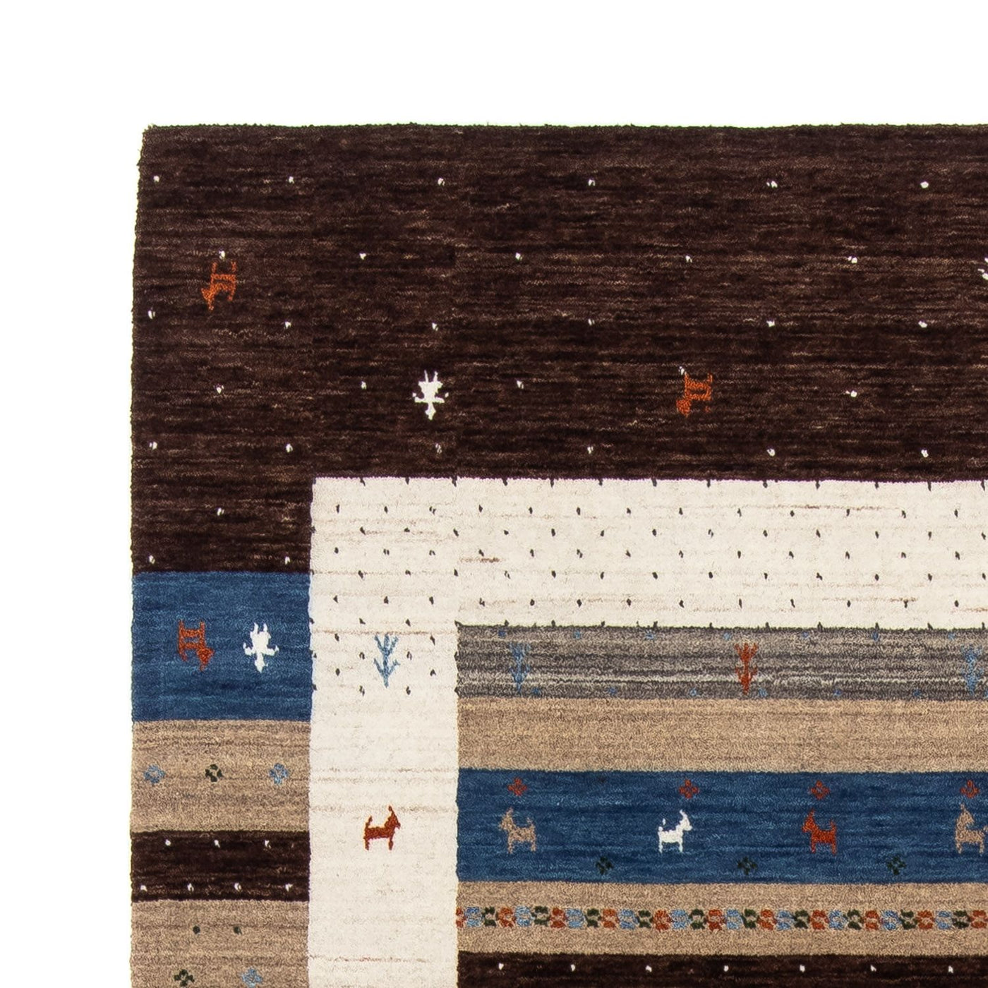 Loribaft Teppe 206x141cm - Perserteppich Wollteppich