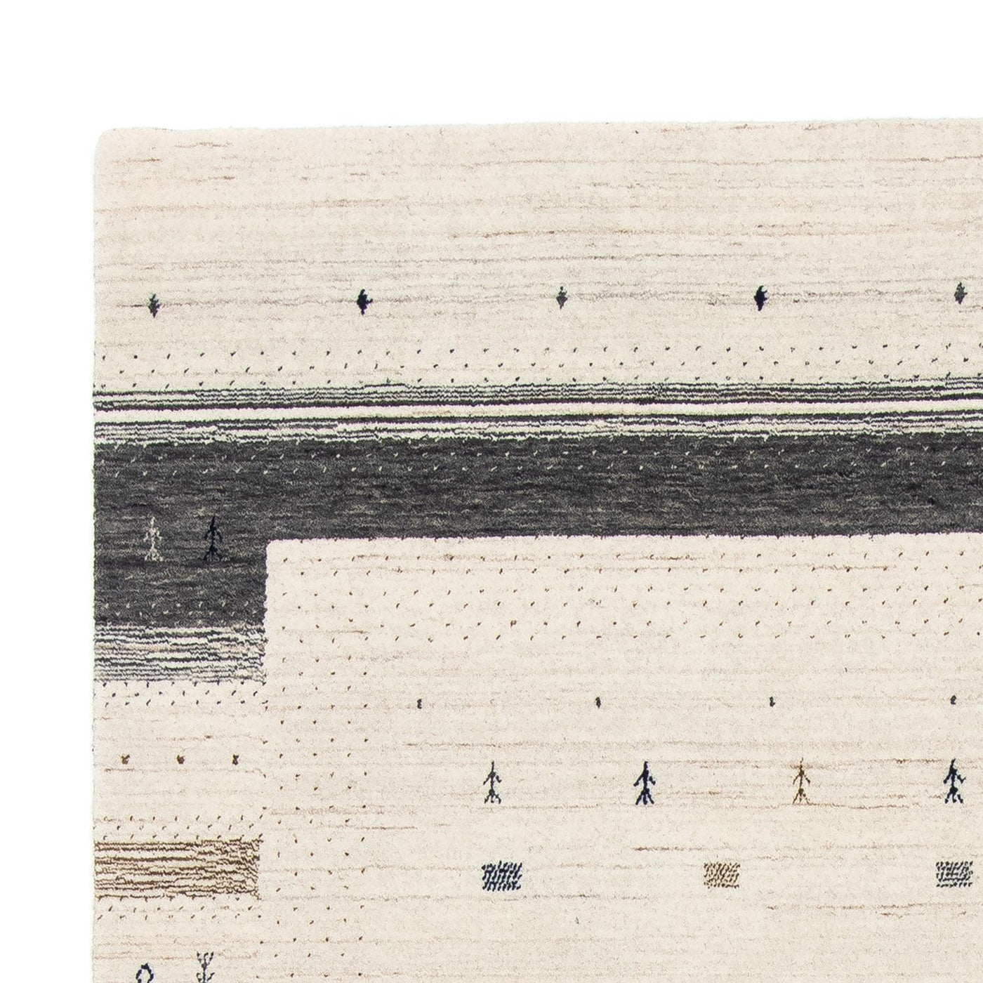 Loribaft Teppe 245x169cm - Ullteppe