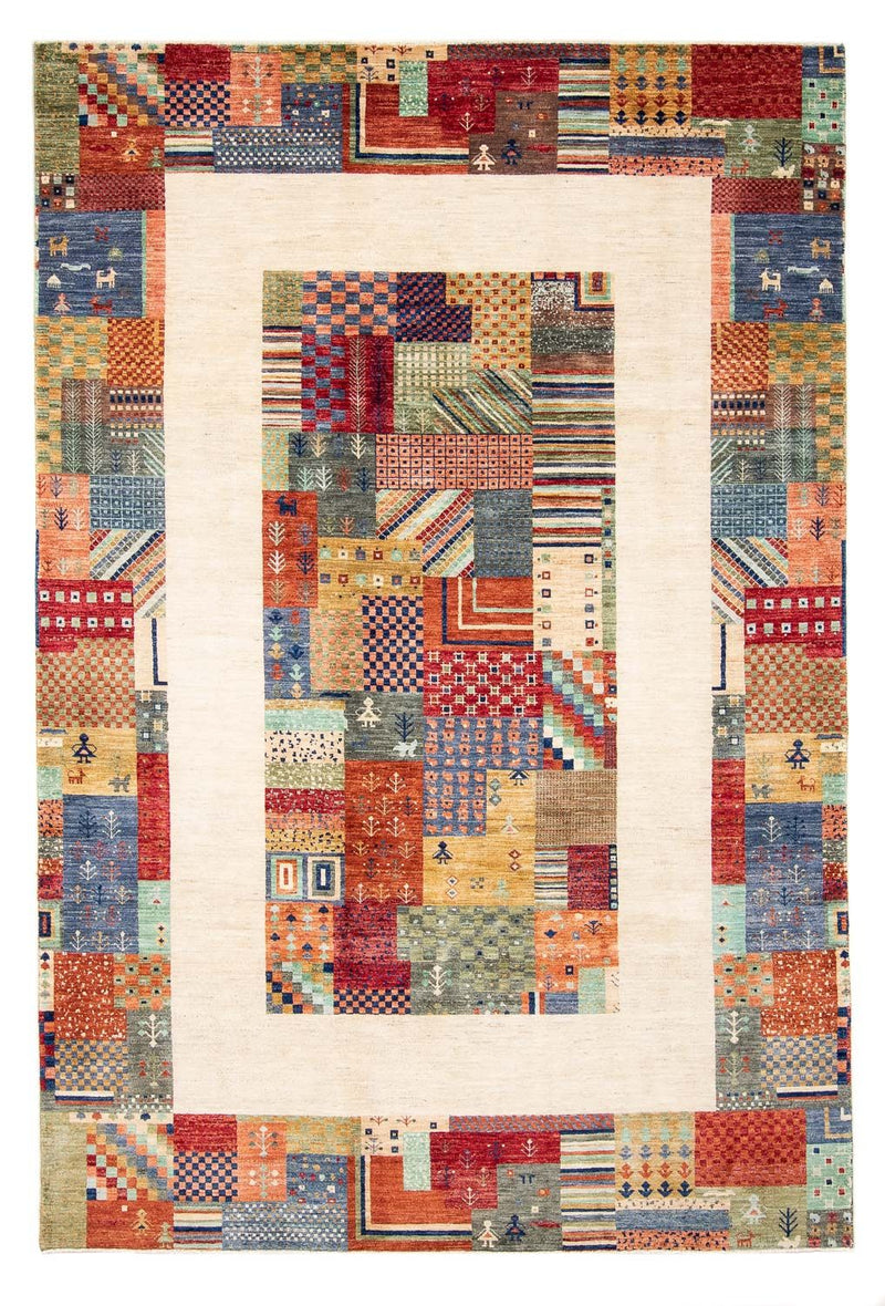 Loribaft Teppe 197x294cm - Perserteppich Wollteppich