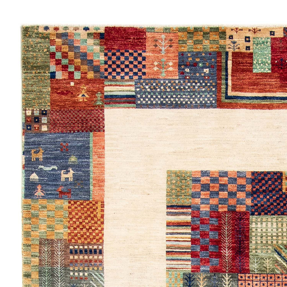 Loribaft Teppe 197x294cm - Perserteppich Wollteppich