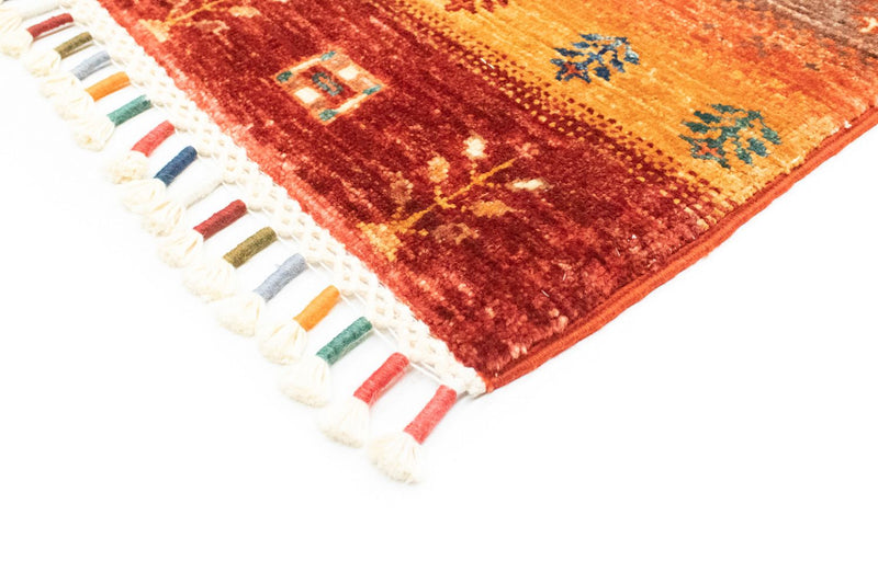 Loribaft Teppe 200x150cm - Ullteppe