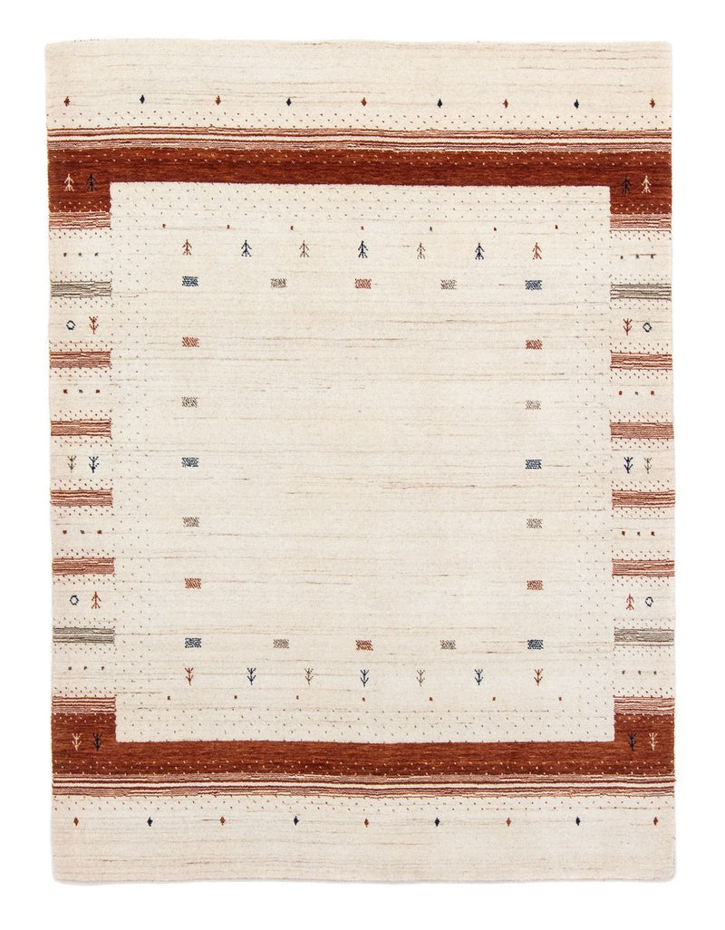 Loribaft Teppe 201x146cm - Ullteppe