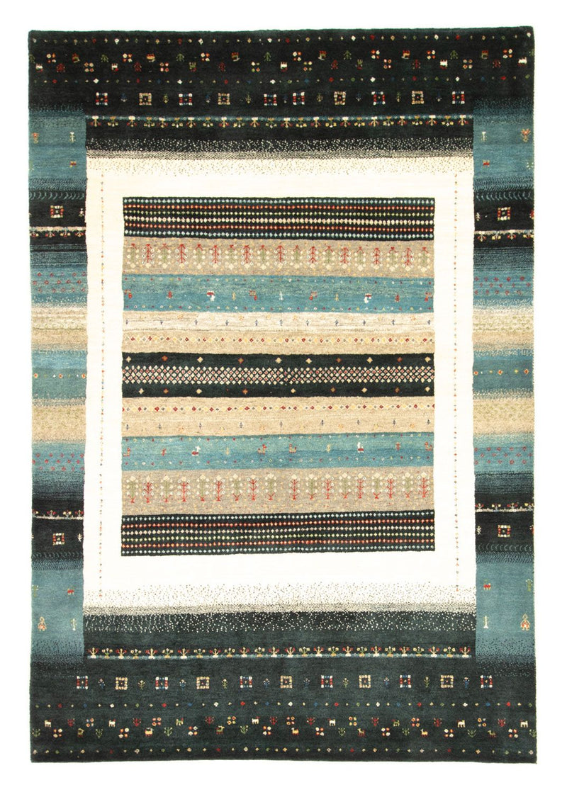 Loribaft Teppe 163x237cm - Ullteppe