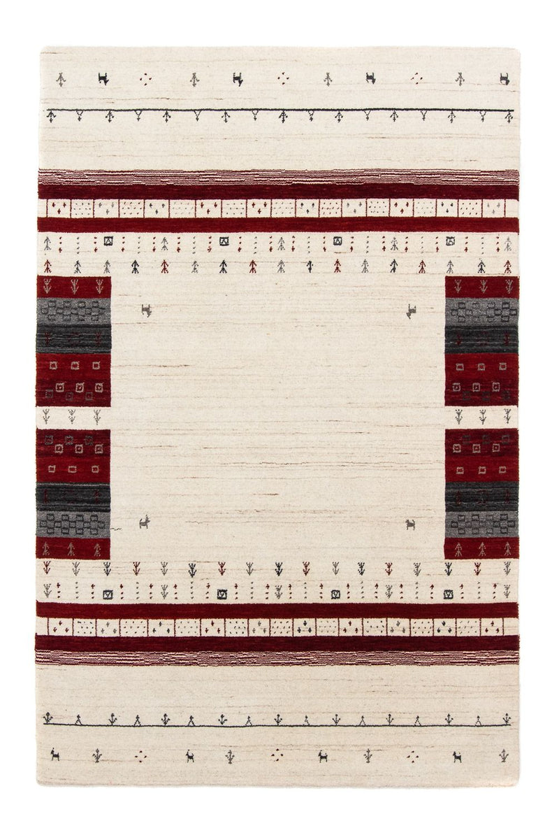 Loribaft Teppe 200x138cm - Perserteppich Wollteppich