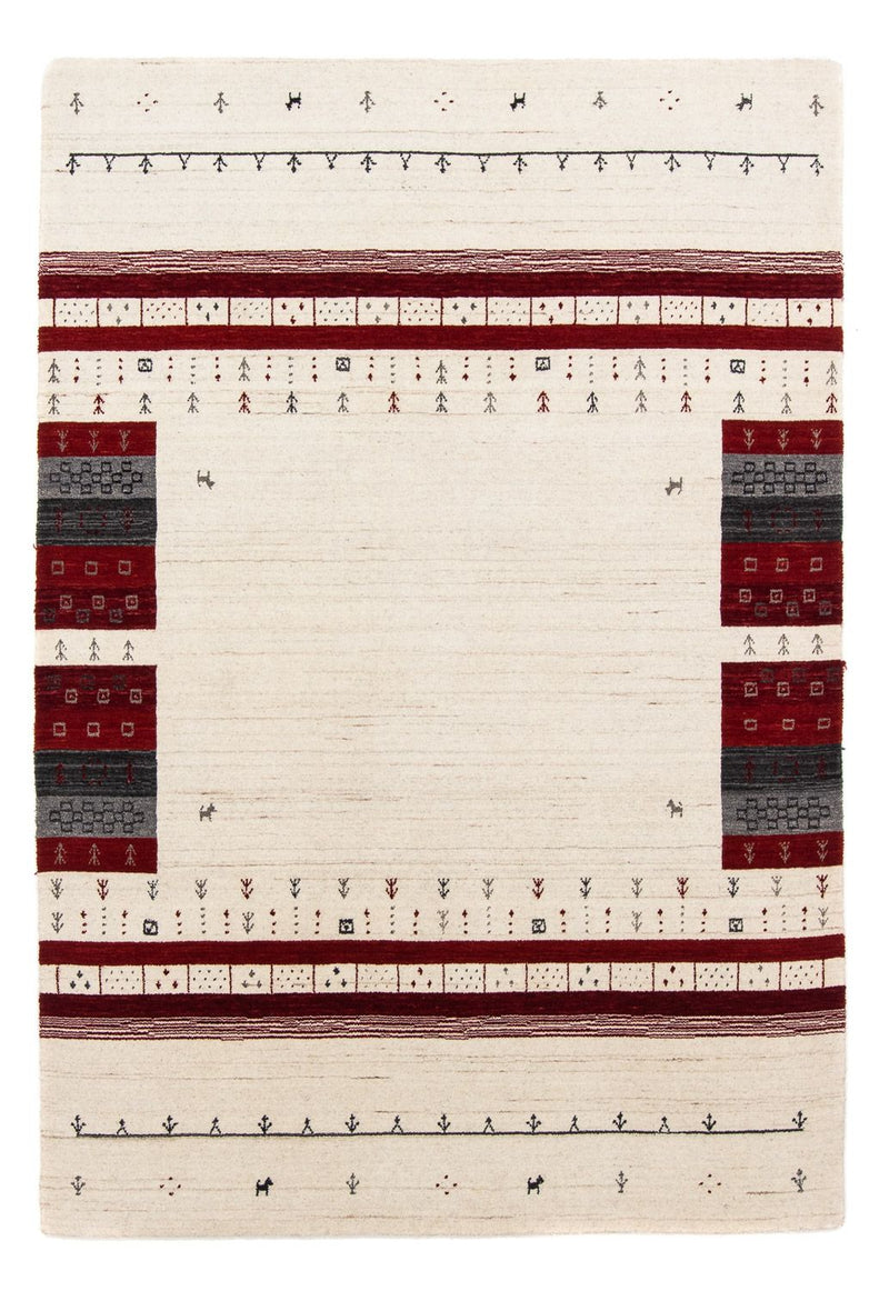 Loribaft Teppe 201x140cm - Perserteppich Wollteppich