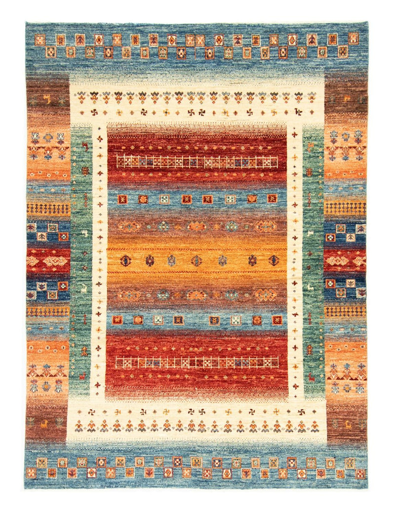 Loribaft Teppe 197x151cm - Ullteppe