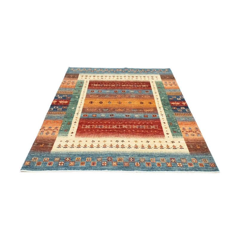 Loribaft Teppe 197x151cm - Ullteppe