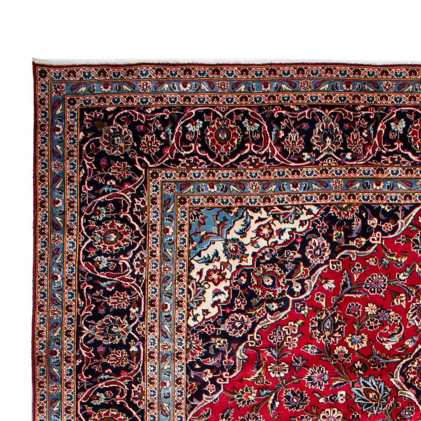 Kashan Teppe 354x253cm - Persisk teppe