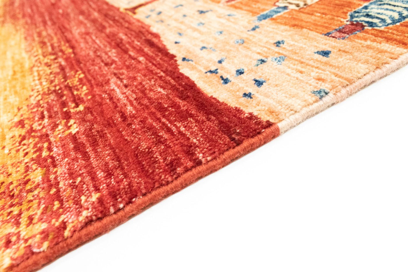 Loribaft Teppe 197x155cm - Ullteppe