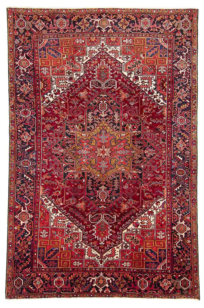 Persisk teppe - Nomadisk - 344 x 240 cm - rød