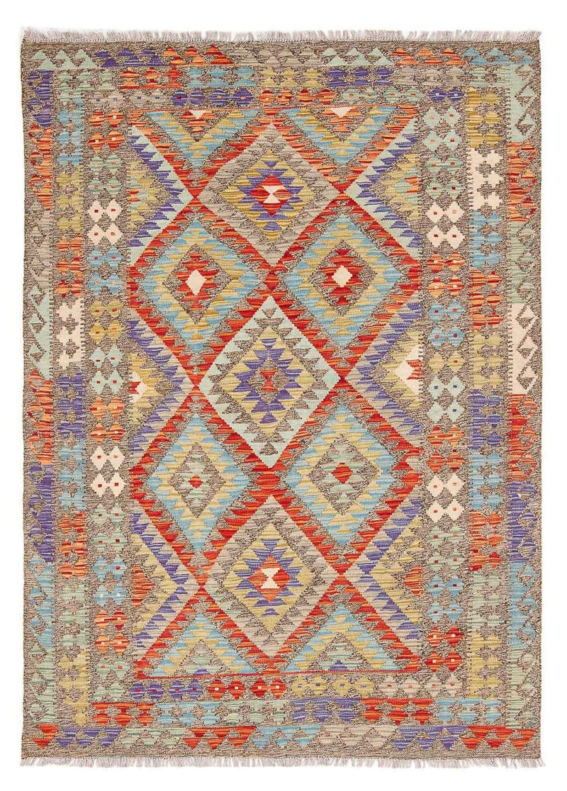Kilim Maimana Teppe 205x156cm - Ullteppe