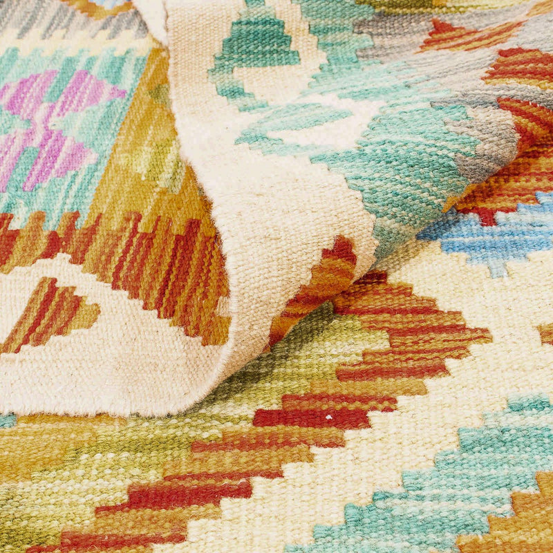 Kilim Maimana Teppe 185x246cm - Ullteppe