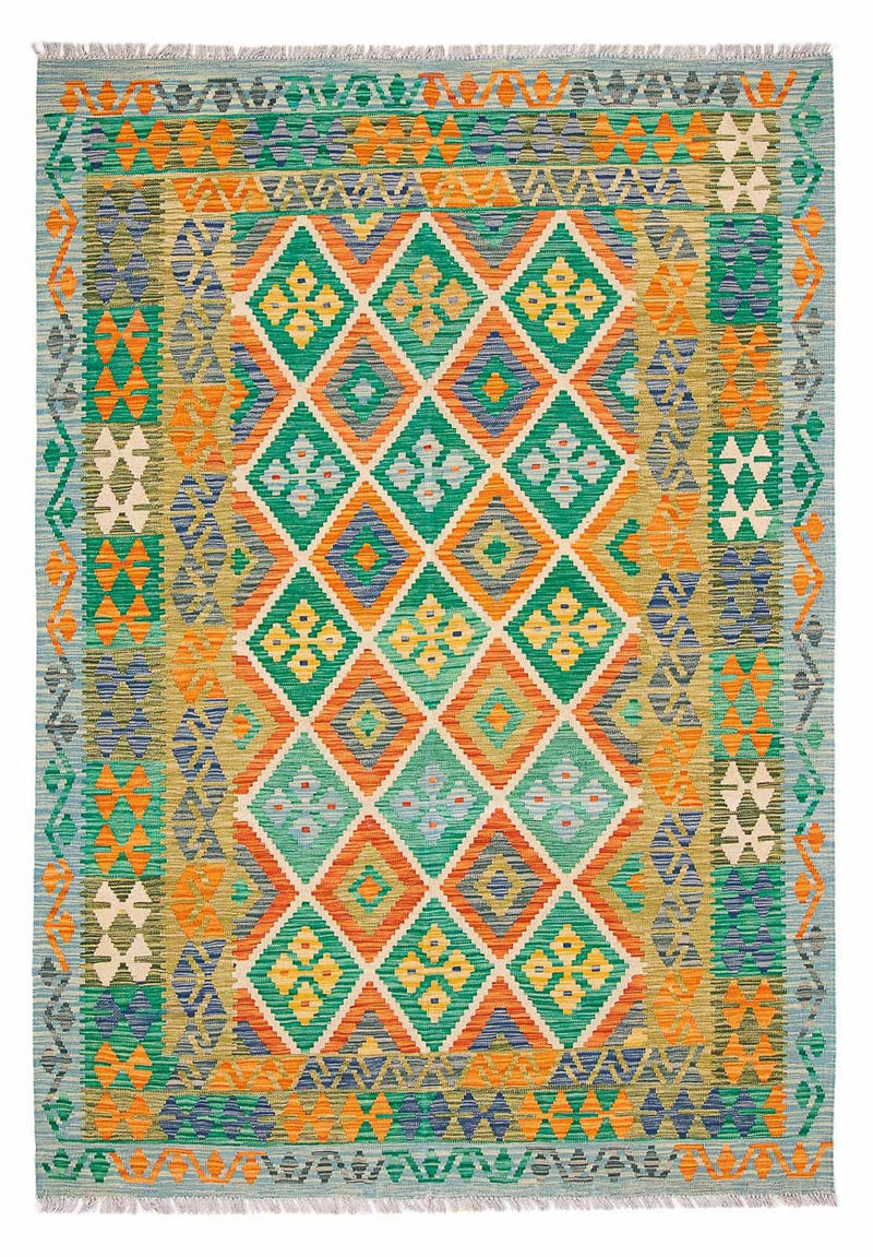 Kilim Maimana Teppe 245x185cm - Ullteppe