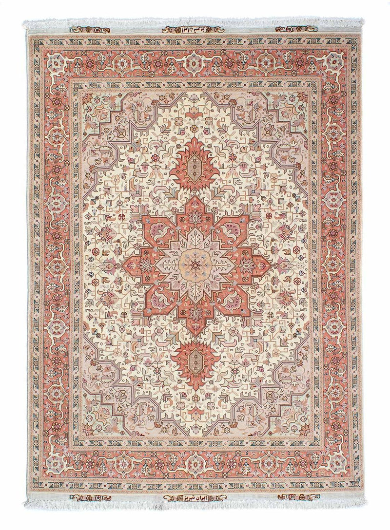 Tabriz - 50 Raj Teppe 207x152cm - Persisk teppe