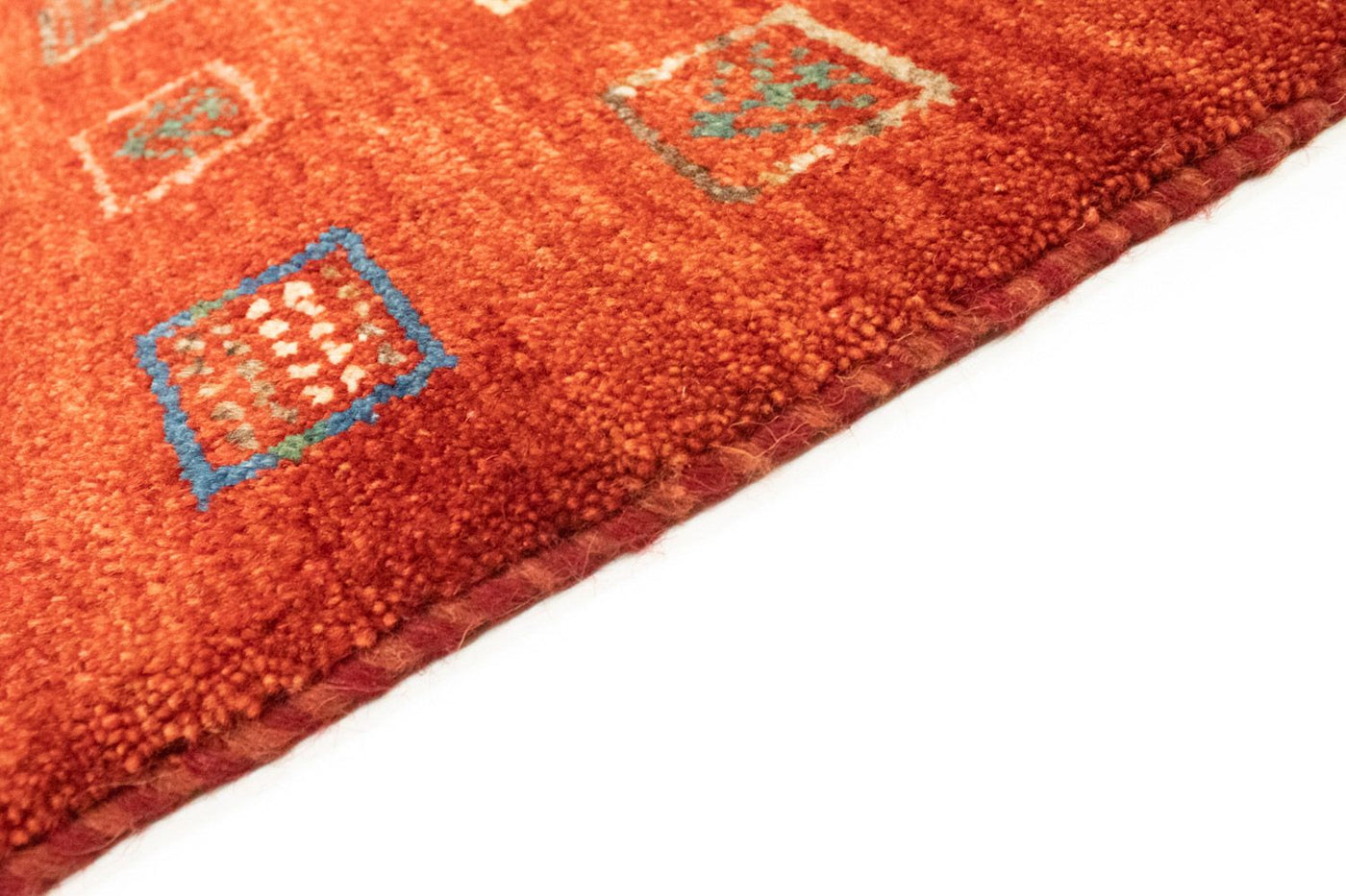 Persisk Gabbeh Teppe 230x165cm - Perserteppich Wollteppich