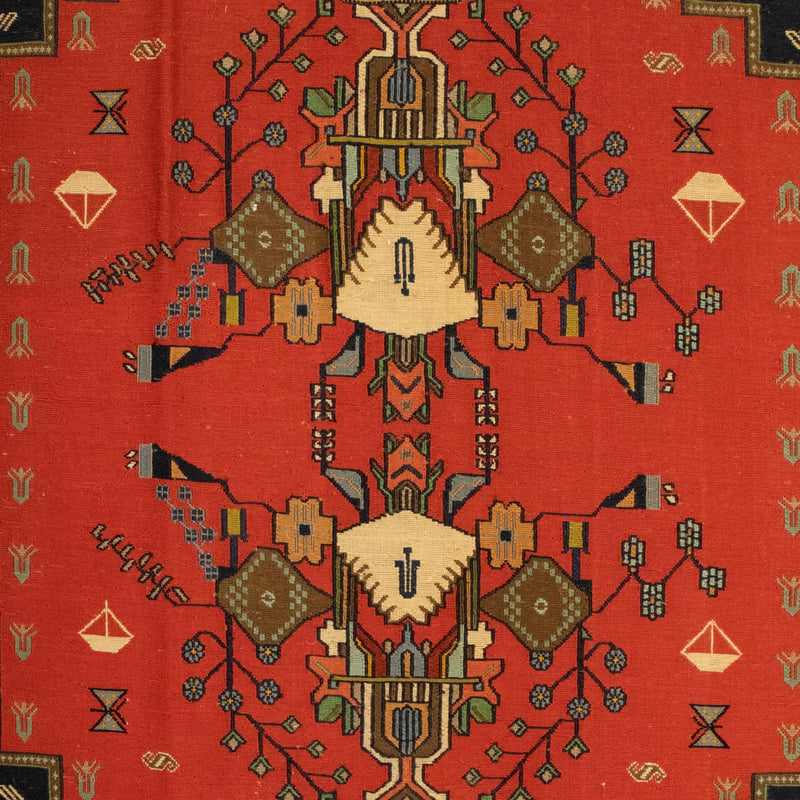 Persisk teppe - Nomadisk - 302 x 194 cm - gull