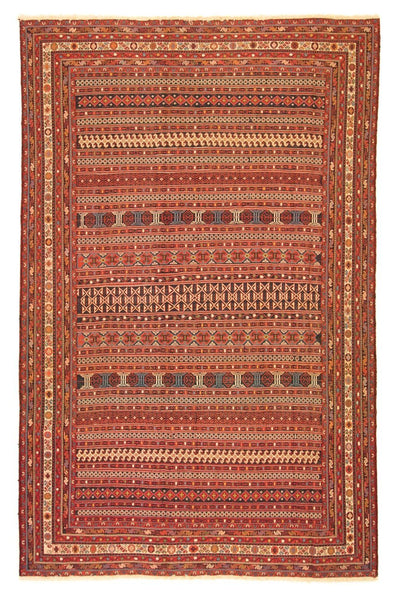 Afshar Sirjan Teppe 196x291cm - Persisk teppe
