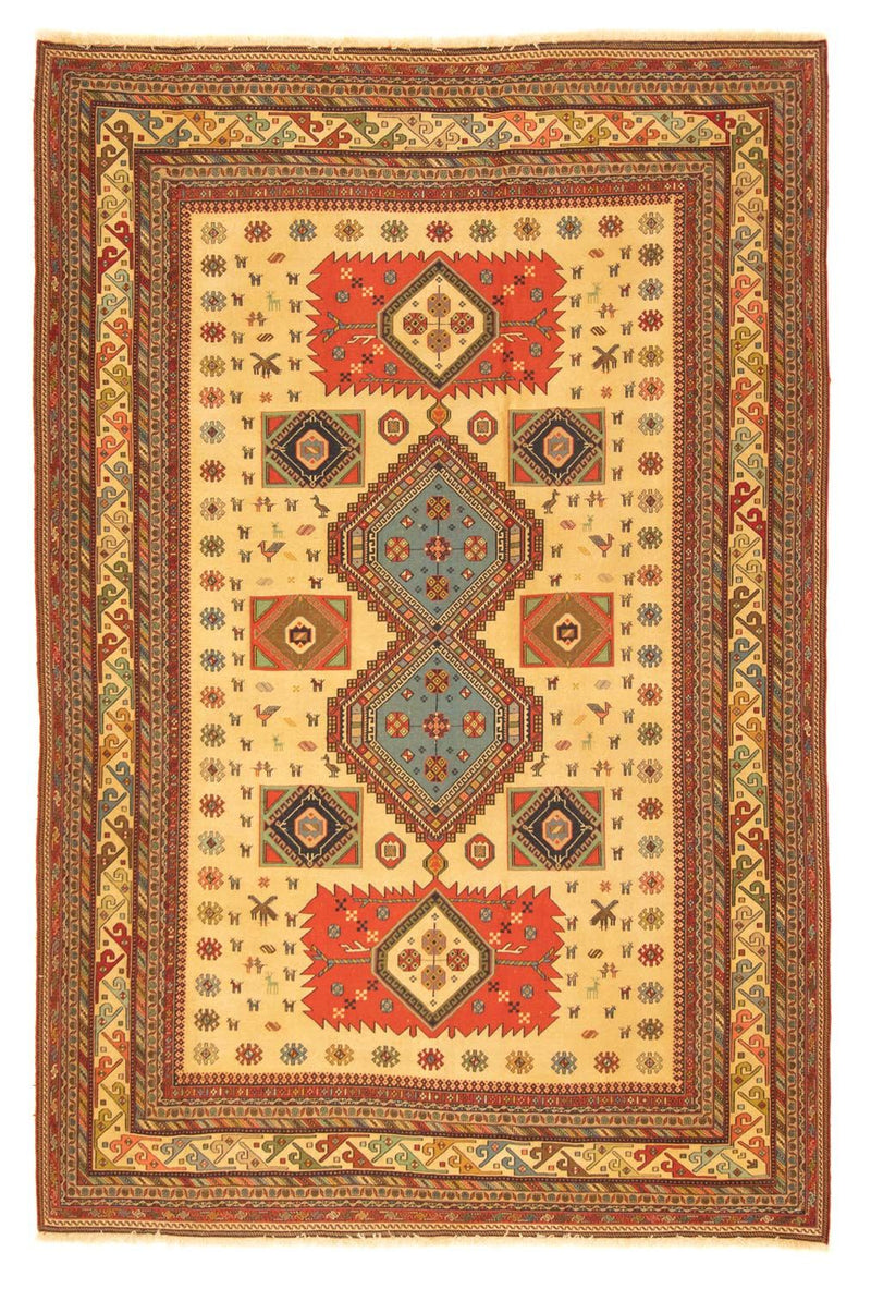 Afshar Sirjan Teppe 298x201cm - Persisk teppe