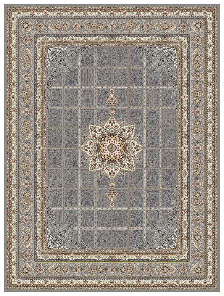 Orientalsk vevd teppe - Eastern Elegance - rektangulær