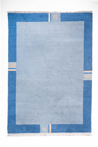 Nepal teppe - 300 x 200 cm - lyseblå – product image