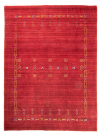 Gabbeh teppe - Loribaft Softy - 240 x 170 cm - mørk rød – product image