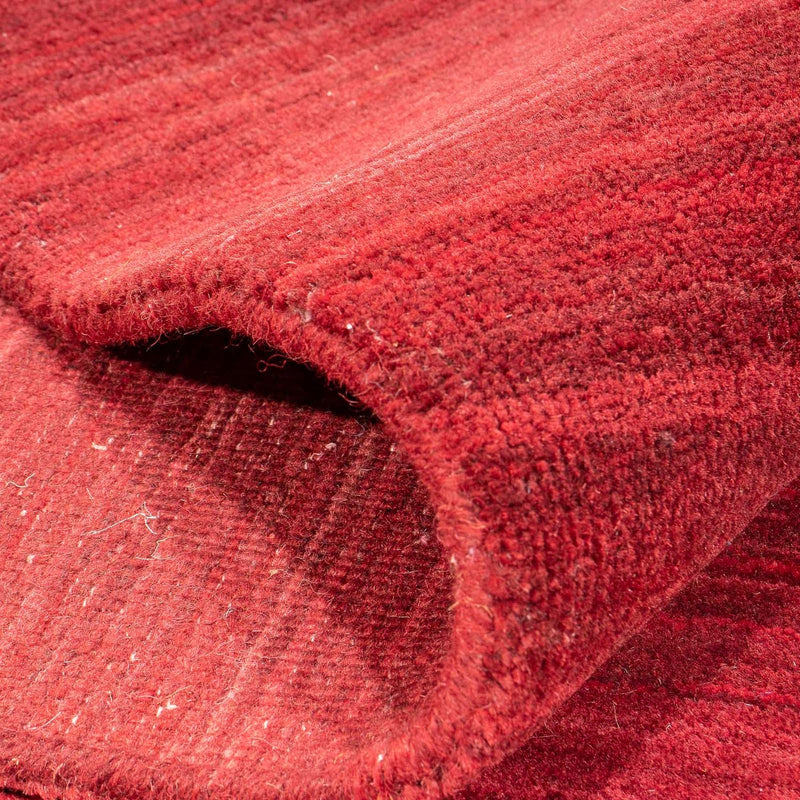 Gabbeh teppe - Loribaft Softy - 240 x 170 cm - mørk rød