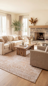 Viskose teppe - Ambrosia - rektangulær