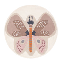 Kinderteppich Schmetterling rund – product image