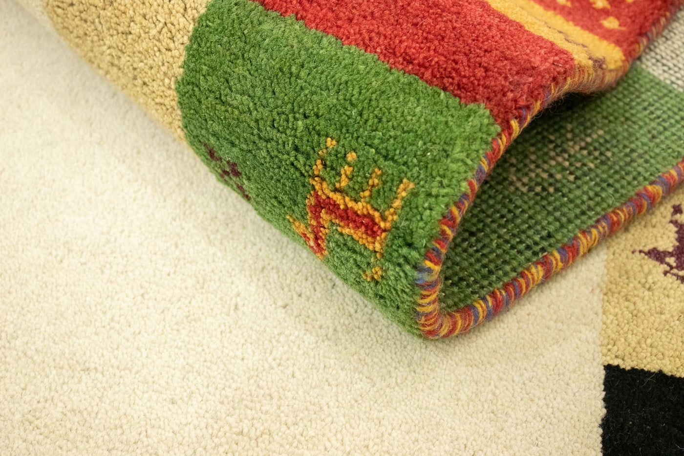 Indo Gabbeh Teppe Elite - Ullteppe