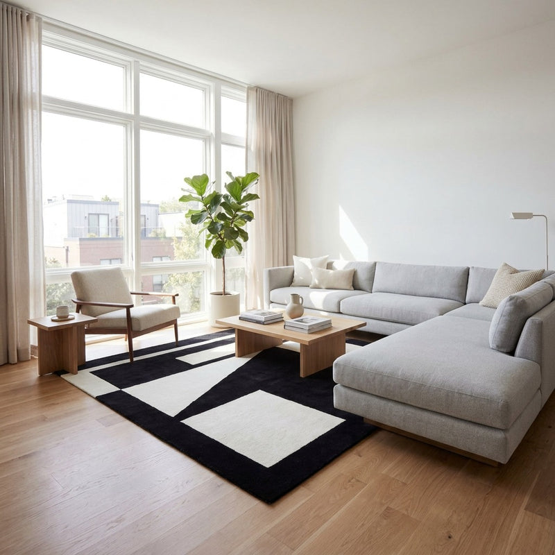 Designer teppe Nordic Clarity - Designerteppich