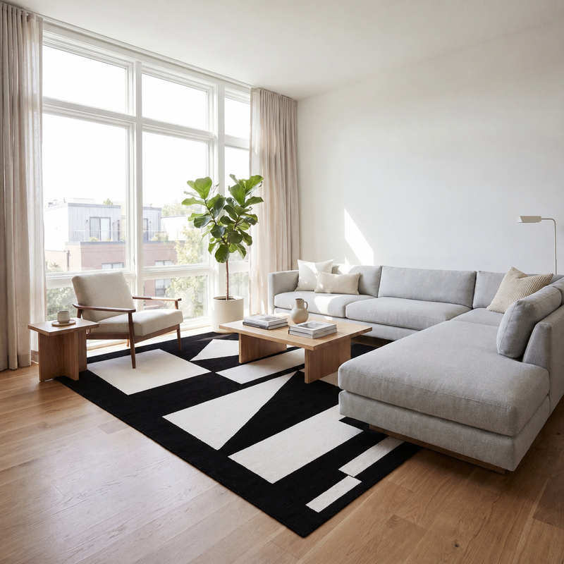 Designer teppe Nordic Clarity - Designerteppich